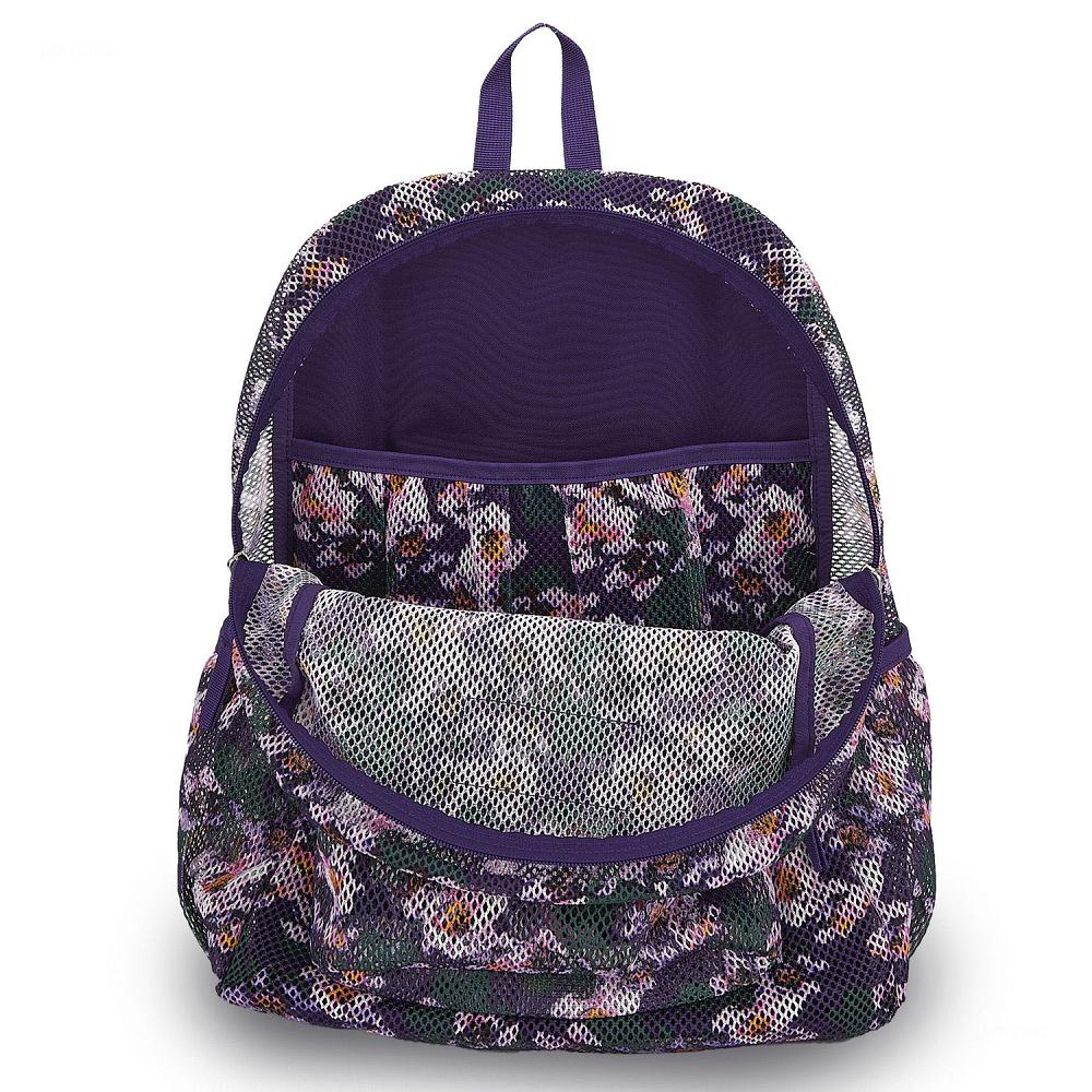 Sac à Dos Scolaire JanSport ECO MESH PACK Violette | MMG-21547682